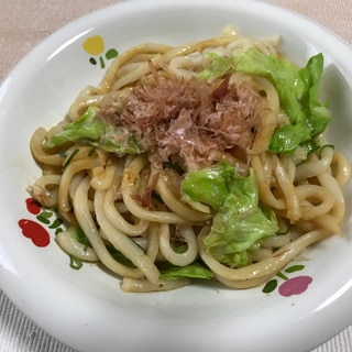 和風だしで 焼きうどん☆